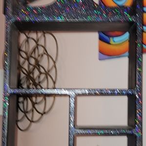 For Melissa glitter shelf